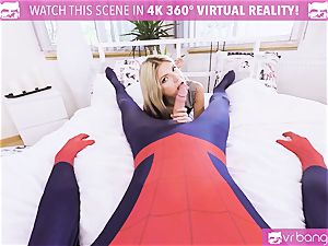 VR PORN-Spider-Man: gonzo Parody with uber-sexy teenager Gina